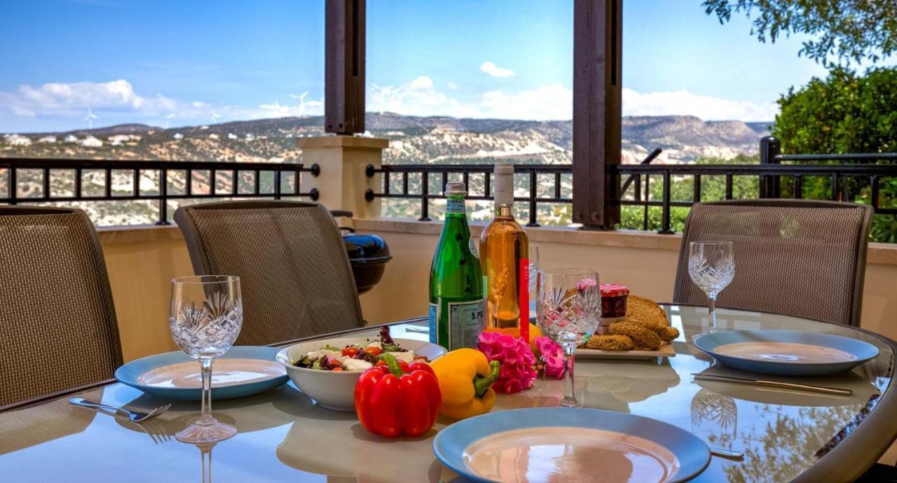 Fantastic Junior Villa Cz02 Salamis With Gorgeous Views, Aphrodite Hills 库克里亚 外观 照片